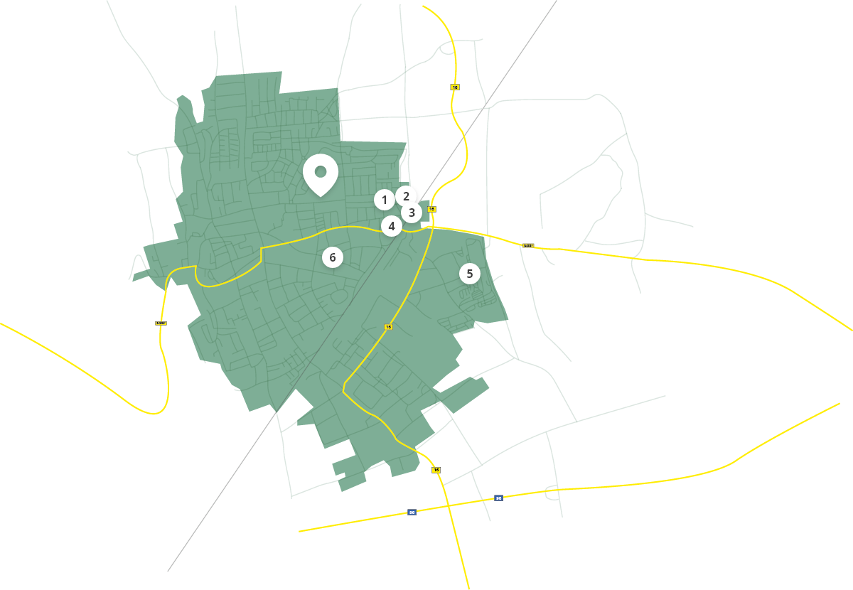 Karte Mindelheim