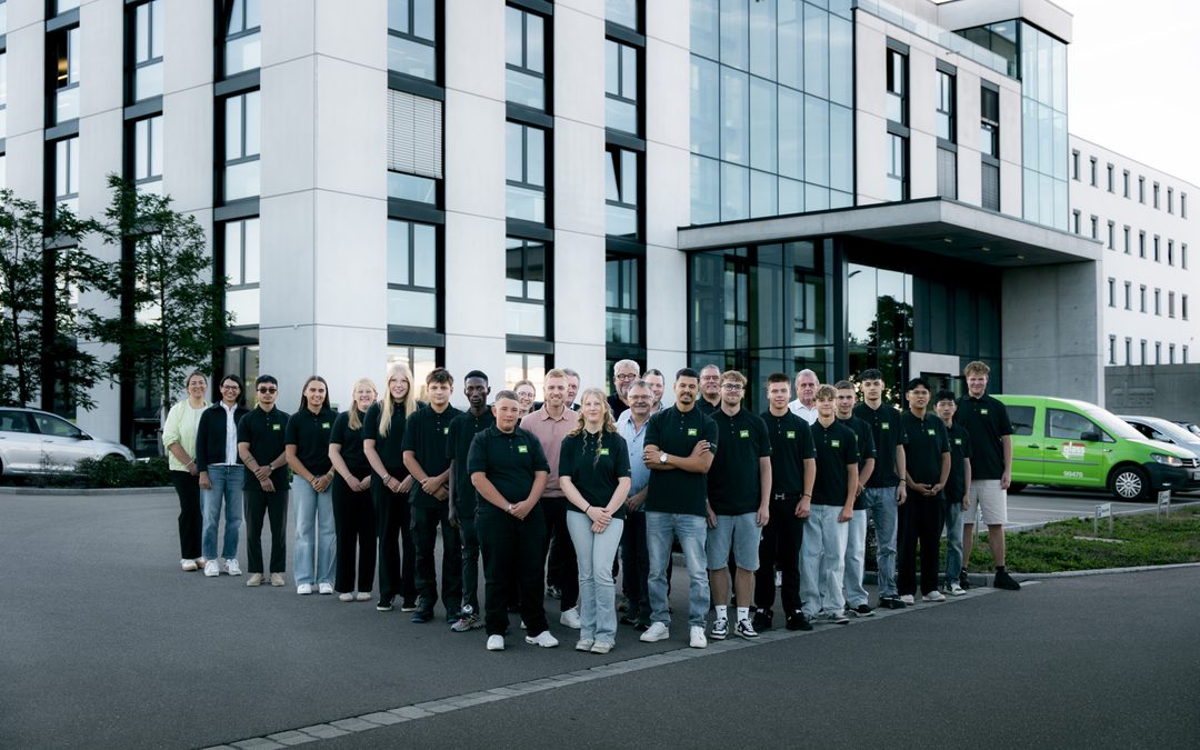 Ausbildungsstart 2026: Herzlich willkommen im TEAM GREEN!